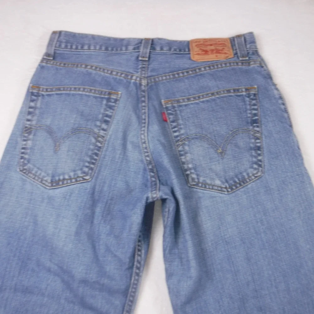 Vtg Levis 569 Loose Straight Leg Mens Jeans Blue Denim W31 L30 Relaxed Fit